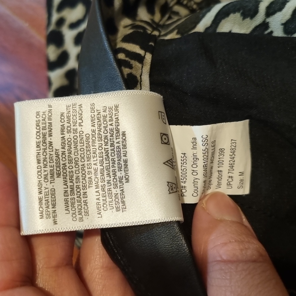 Jessica Simpson Leopard Print Pants Size Medium - Picture 13 of 13